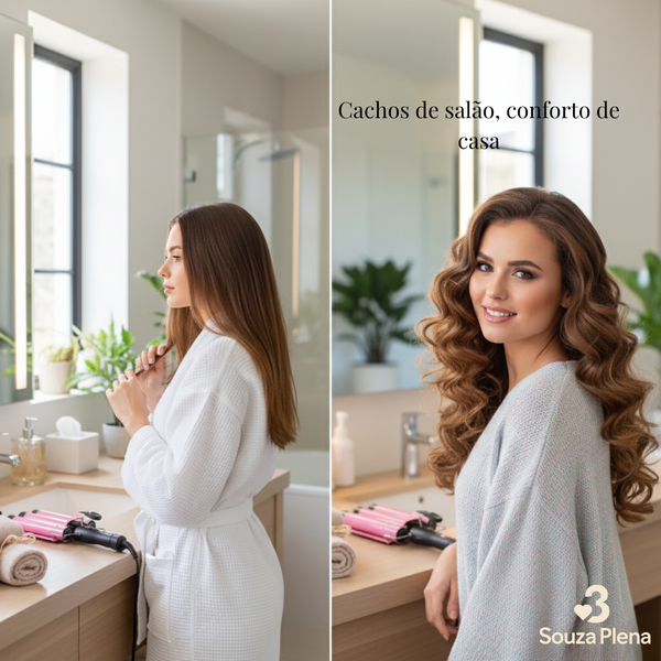 Ondas Perfeitas em Minutos – Babyliss Triondas Profissional