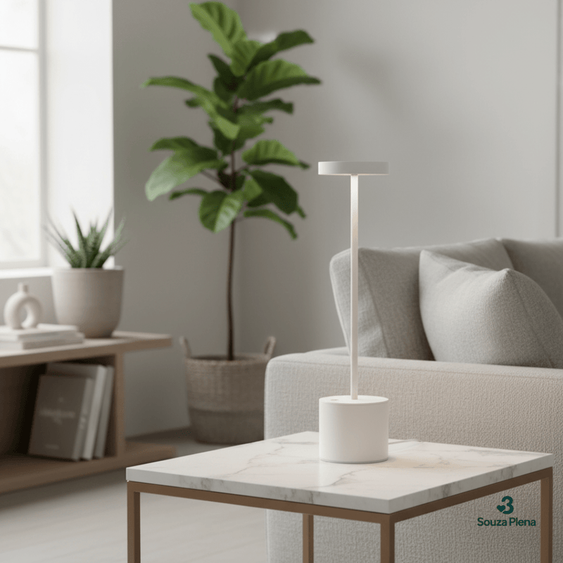 Abajur Decorativo Sem Fio Recarregável - Abajur | Souza Plena