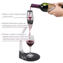 Aerador de Vinho com Suporte | Decantador Moderno e Luxuoso - | Souza Plena