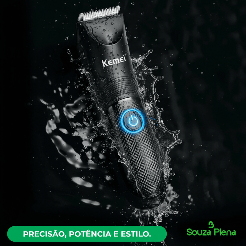 Aparador de Pelos Kemei - | Souza Plena