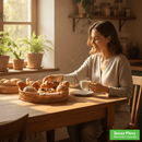 Bandeja Redonda Decorativa Plena™ - | Souza Plena