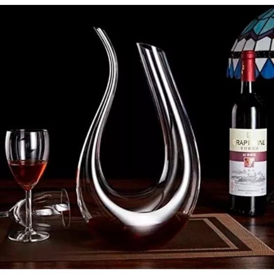 Decanter de Vinho Moderno Lapidado - Souza Plena