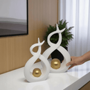 Dupla de Vasos Decorativos – Design Contemporâneo - | Souza Plena