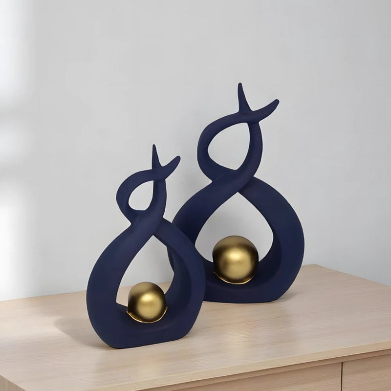 Dupla de Vasos Decorativos – Design Contemporâneo - | Souza Plena