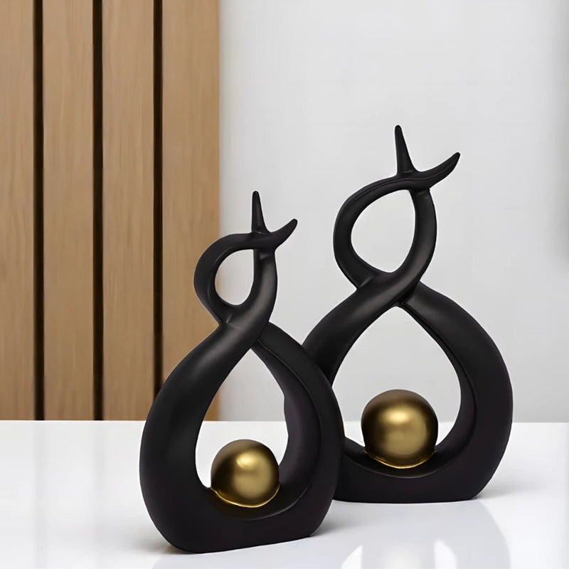 Dupla de Vasos Decorativos – Design Contemporâneo - | Souza Plena