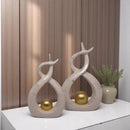 Dupla de Vasos Decorativos – Design Contemporâneo - | Souza Plena