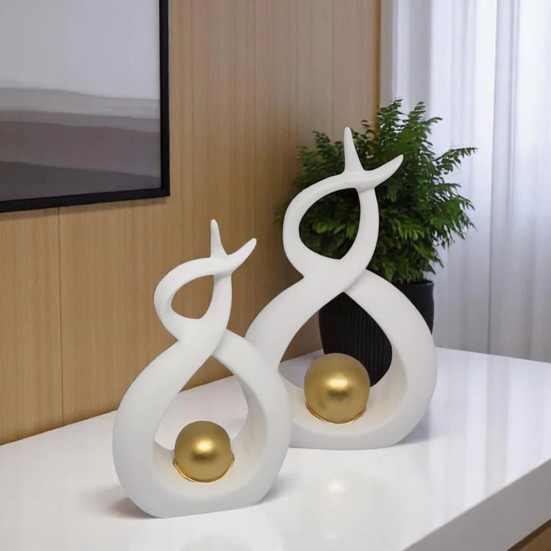 Dupla de Vasos Decorativos – Design Contemporâneo - | Souza Plena