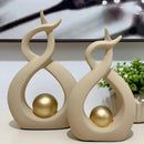 Dupla de Vasos Decorativos – Design Contemporâneo - | Souza Plena