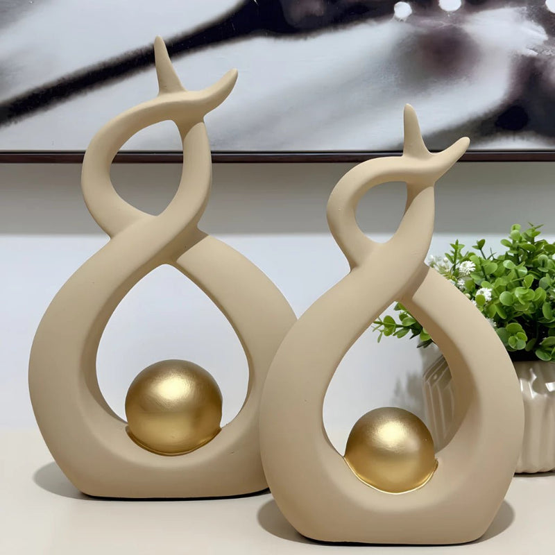 Dupla de Vasos Decorativos – Design Contemporâneo - | Souza Plena