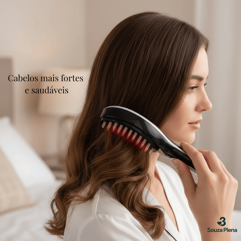 Escova Massageadora com Laser 4 em 1 - | Souza Plena