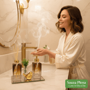 Kit aromatizador lavabo - Aromaterapia | Souza Plena