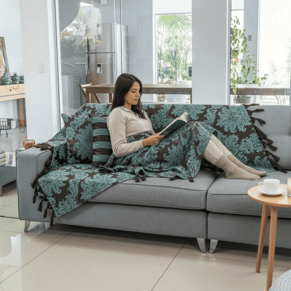 Kit Manta Capa de Almofada Plena - | Souza Plena