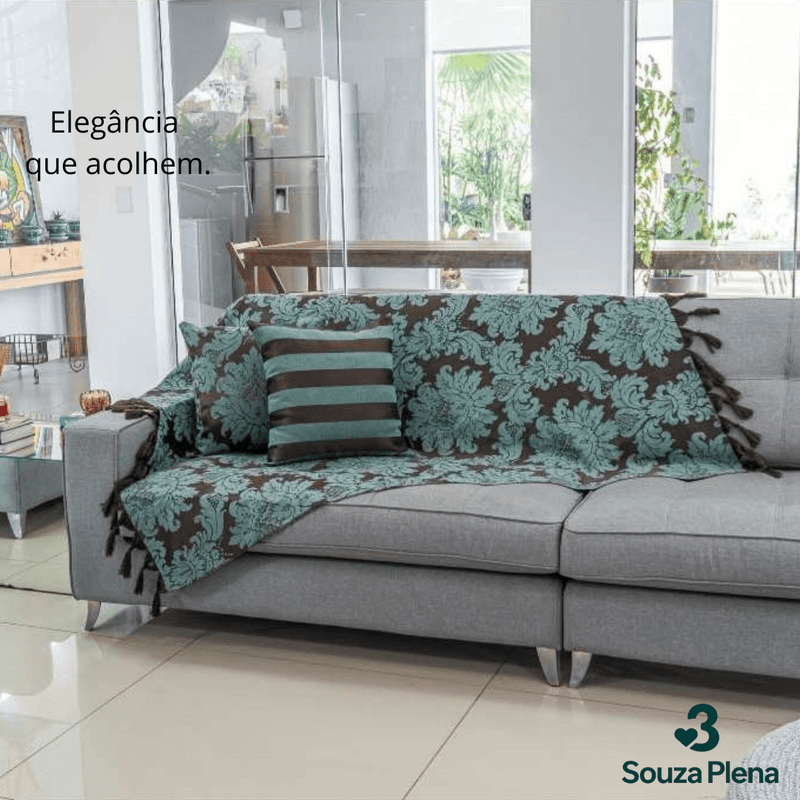 Kit Manta Capa de Almofada - | Souza Plena