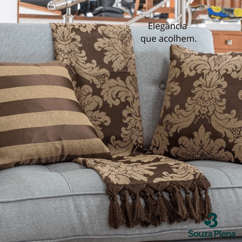 Kit Manta Capa de Almofada - | Souza Plena