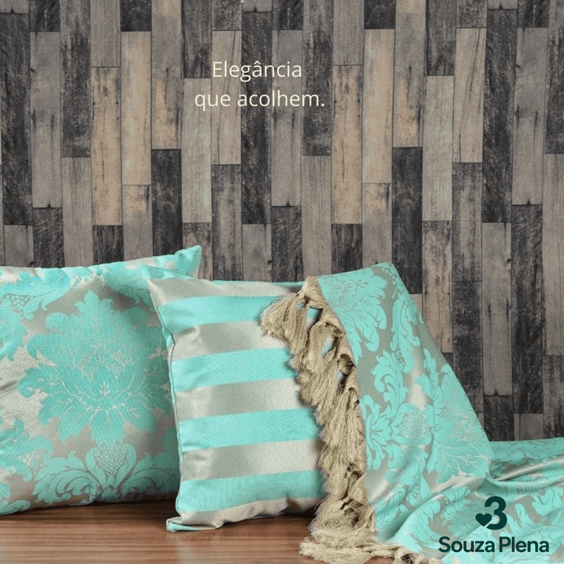 Kit Manta Capa de Almofada - | Souza Plena