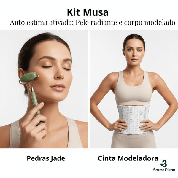 Kit Musa – Modelagem Corporal + Cuidados Faciais - | Souza Plena