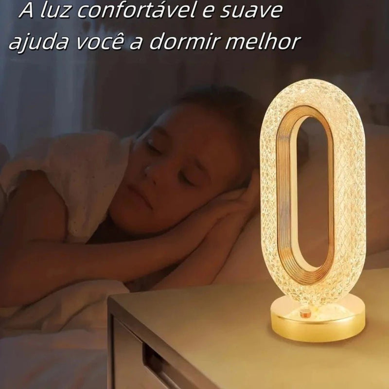 Luminária LED Oval - | Souza Plena