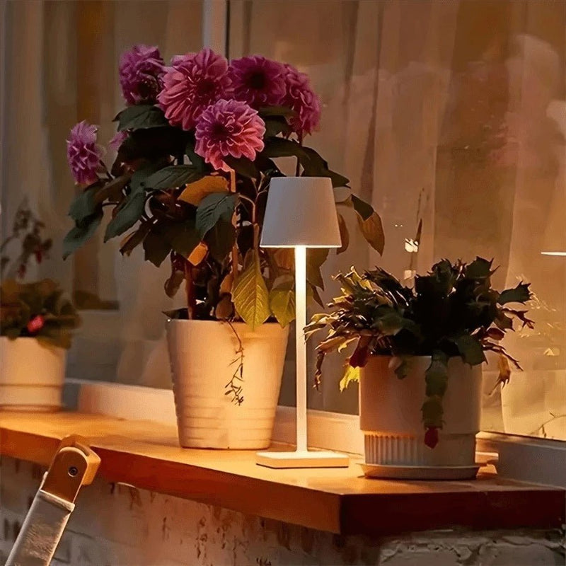 Luminária LED Touch - 3 Cores de Luz - | Souza Plena