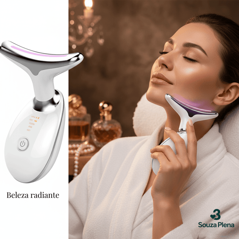 Massageador Facial e Pescoço Anti Rugas - variable | Souza Plena