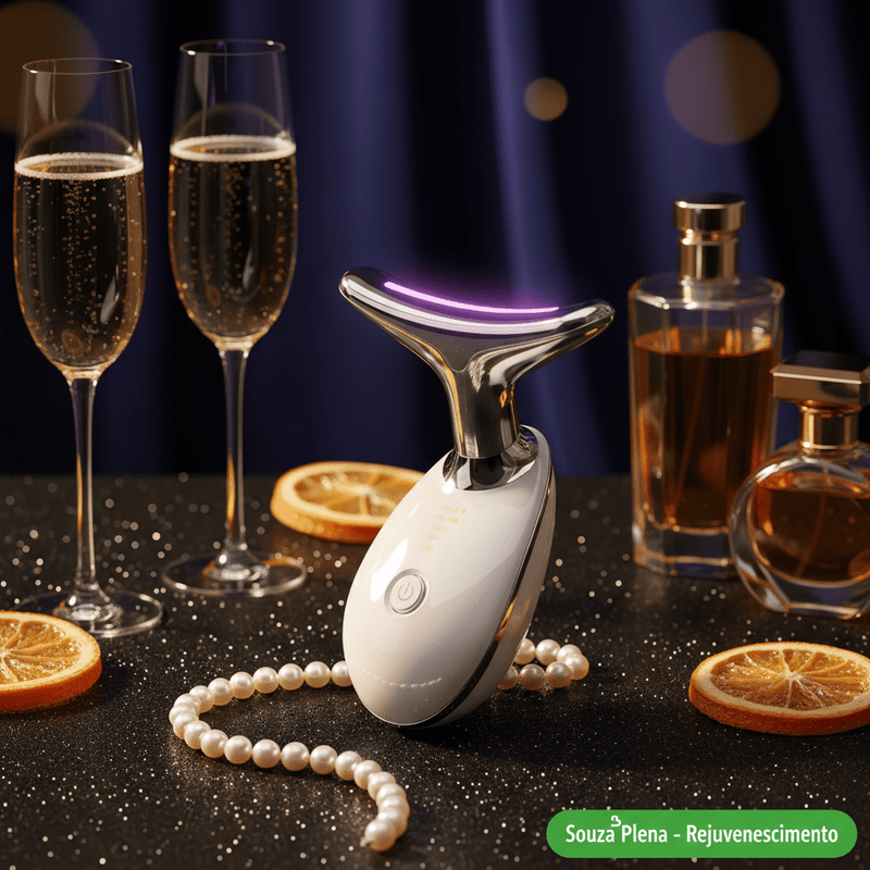 Massageador Facial e Pescoço Anti Rugas - variable | Souza Plena