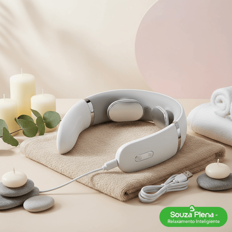 Massageador Inteligente de Pescoço e Ombro Relaxamento - simples | Souza Plena