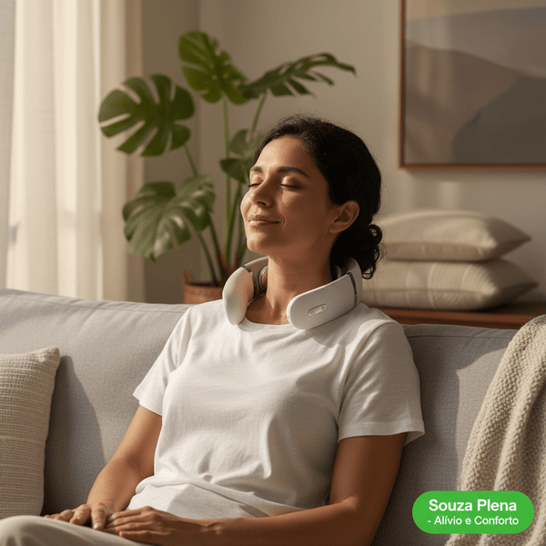 Massageador Inteligente de Pescoço e Ombro Relaxamento - simples | Souza Plena