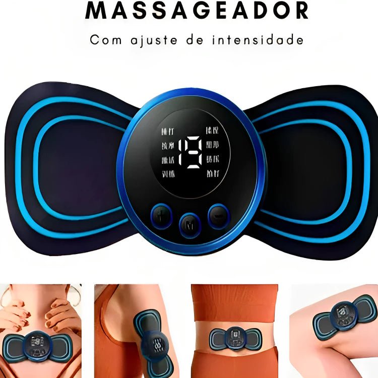 Mini Massageador Portátil 2 em 1 - | Souza Plena