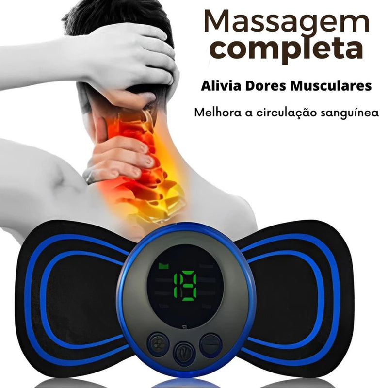 Mini Massageador Portátil 2 em 1 - | Souza Plena