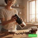 Moedor de Café Elétrico com Carregamento USB - C - | Souza Plena