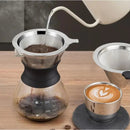 Passador de Café em Vidro Borossilicato - | Souza Plena