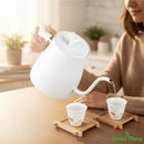 TeaCraft™ – Chaleira Plena Inox Escovado - Bule de Café | Souza Plena