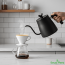 TeaCraft™ – Chaleira Plena Inox Escovado - Bule de Café | Souza Plena