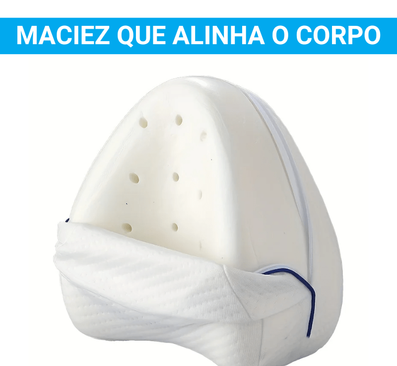 Travesseiro OrtoSleep™ – Durma Melhor Sem Desconforto - Travesseiro Para Pernas Sono Bom | Souza Plena