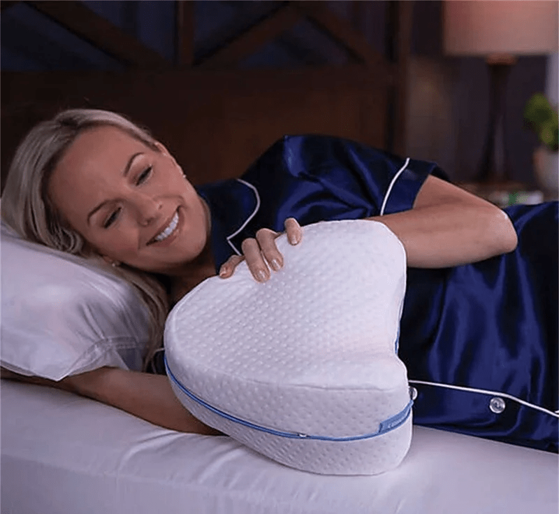 Travesseiro OrtoSleep™ – Durma Melhor Sem Desconforto - Travesseiro Para Pernas Sono Bom | Souza Plena