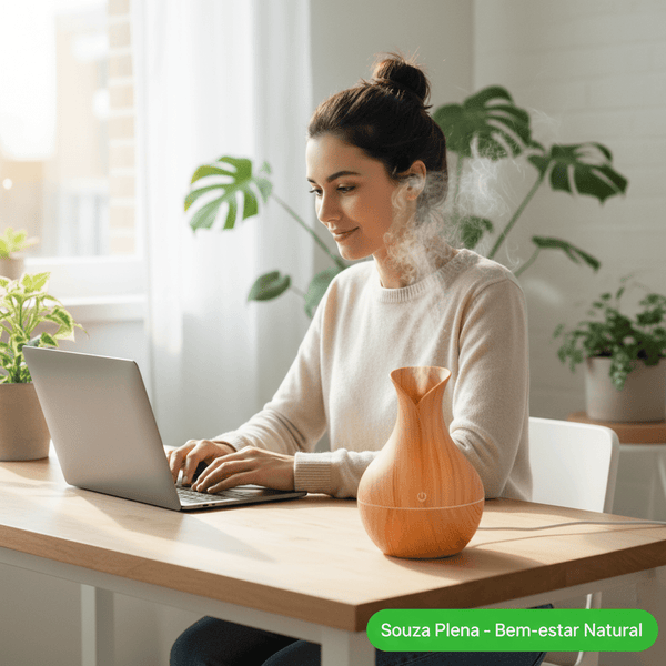 Umidificador de Ar com Luz Colorida - | Souza Plena